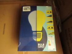 4 x The Bulb Box Lights. New & packaged
