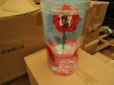 Box of 6 Pretty Posies Rose Colour Changing Lights. Boxed
