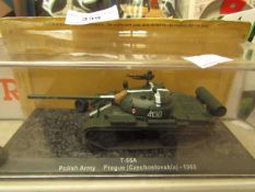 2 Items Being a Polish tank figure & a 4mtr Rollercoaster. Unchecked