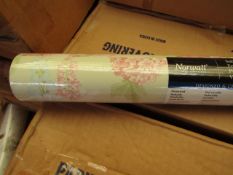 6 x Rolls of Norwell Wallpaper. New & Packaged. See Image For Design