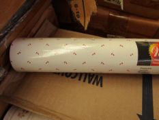 6 x Rolls of Norwell Wallpaper. New & Packaged. See Image For Design