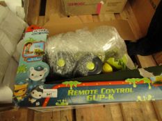 Octonaut - Remote Control Gup-K - Untested Packaging Damaged.