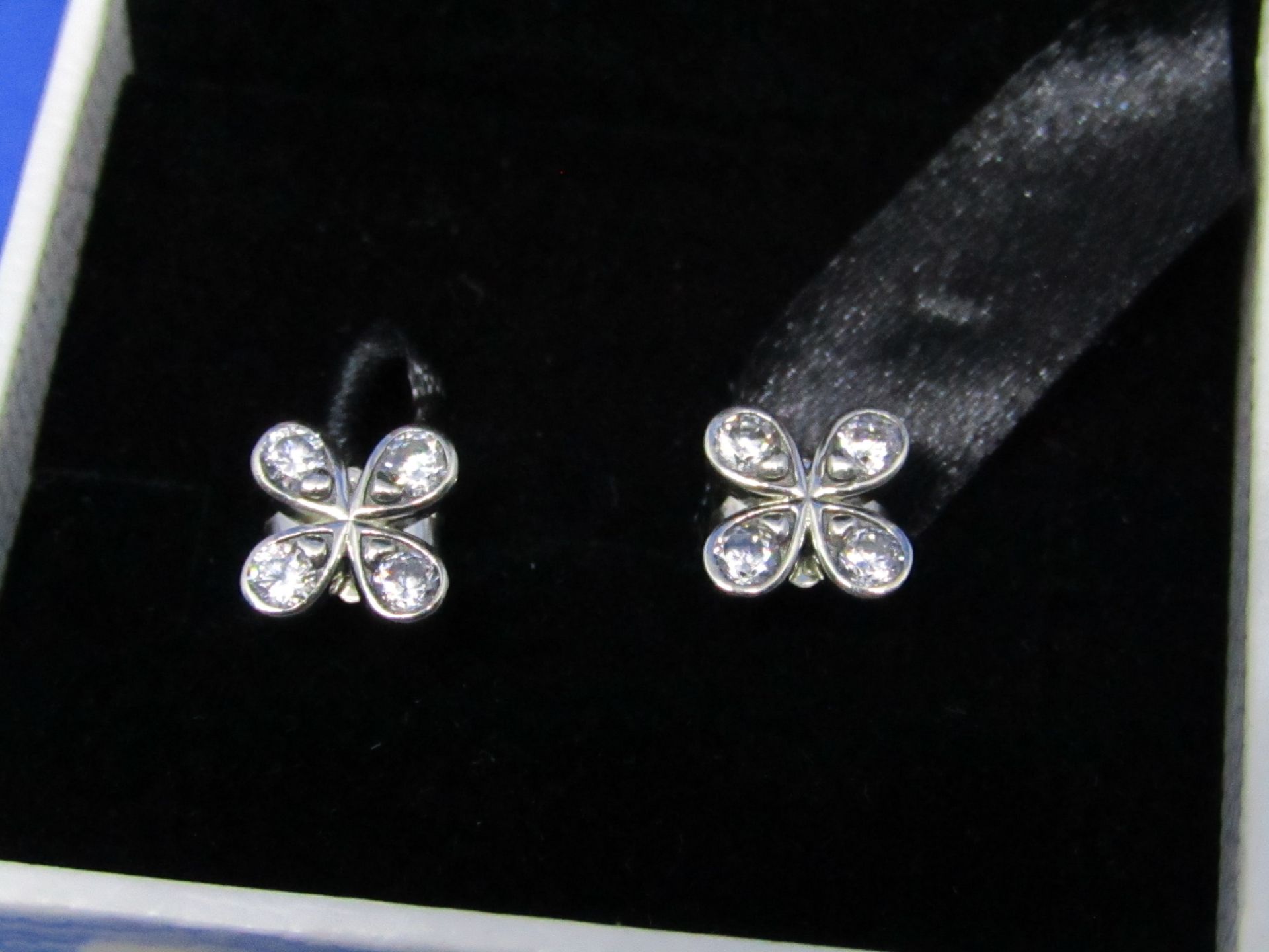 Pandora Earrings, new in presentation box, please see picture for style.