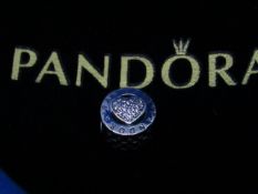 Pandora Charm in branded felt bag, new, please see picture for style.