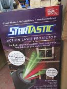 | 1X | STARTASTC LIGHT PROJECTOR | UNCHECKED AND BOXED | NO ONLINE RE-SALE | SKU C5060191465304 |