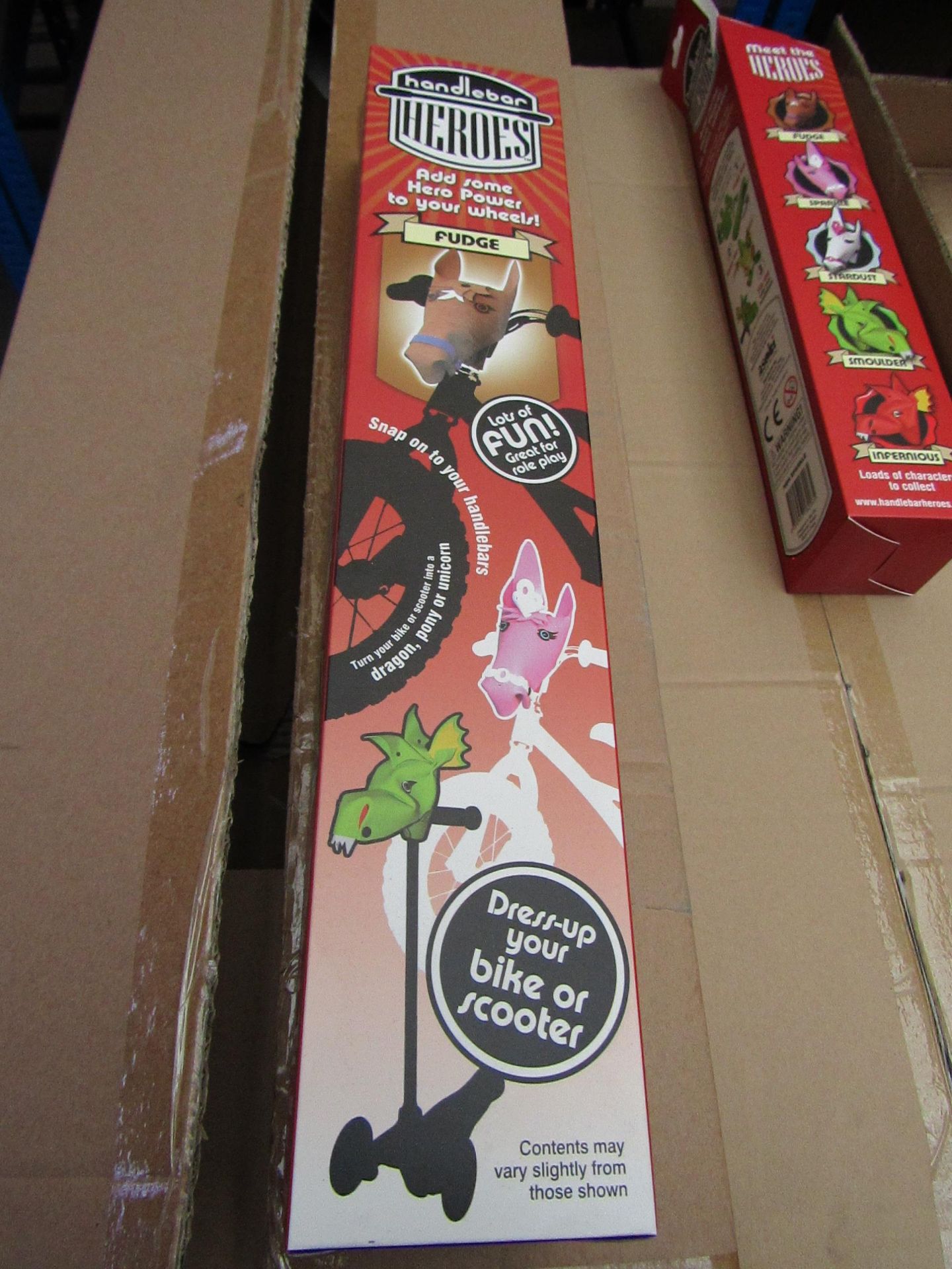 Handle Bar Heroes Fudge Bike/Scooter Accessory. New & Boxed