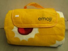 Emoji - Picnic Blanket - Packaged.