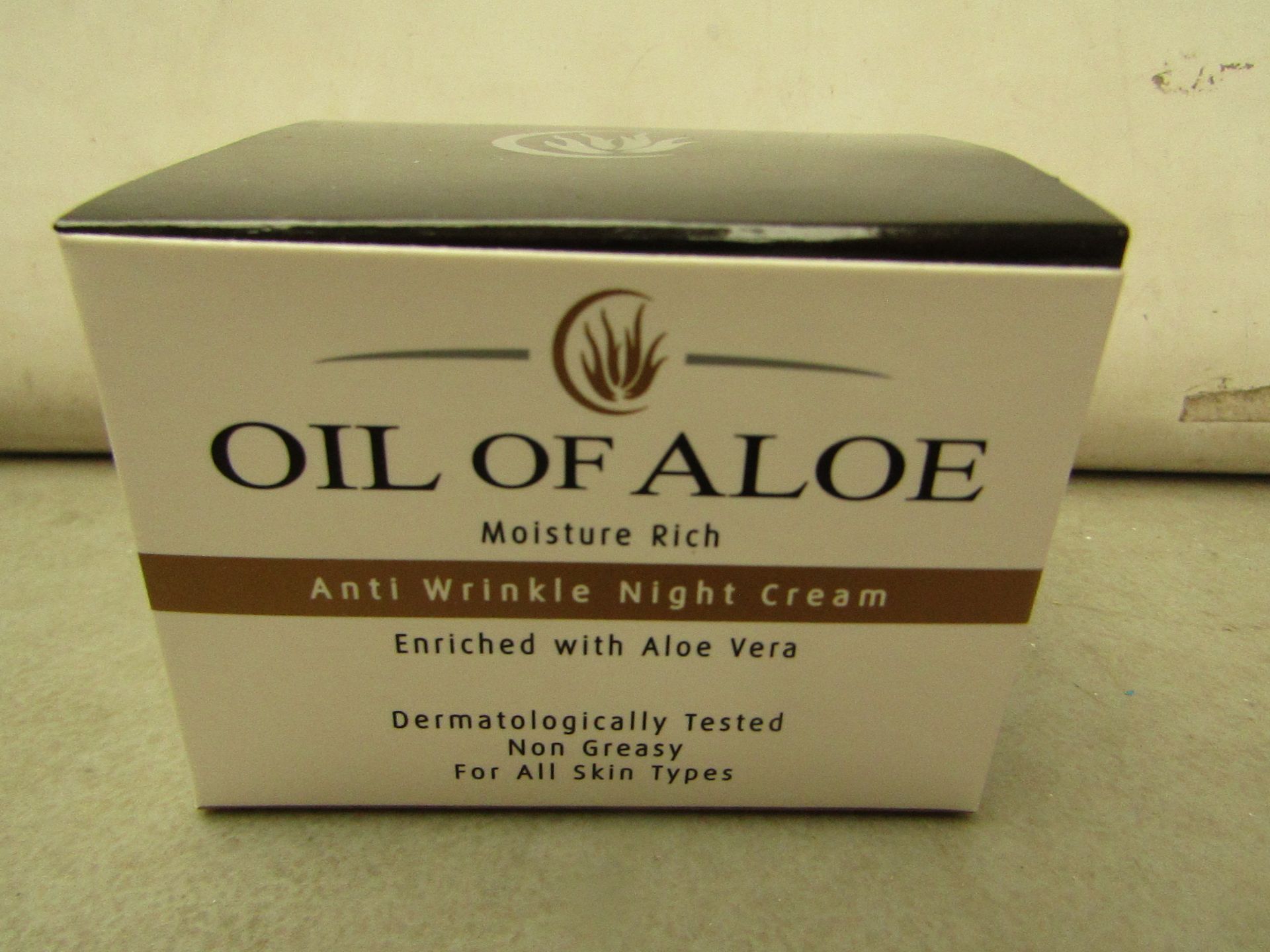 12 x 50ml Oil Of Aloe Anti Wrinkle Night Cream. New & Boxed