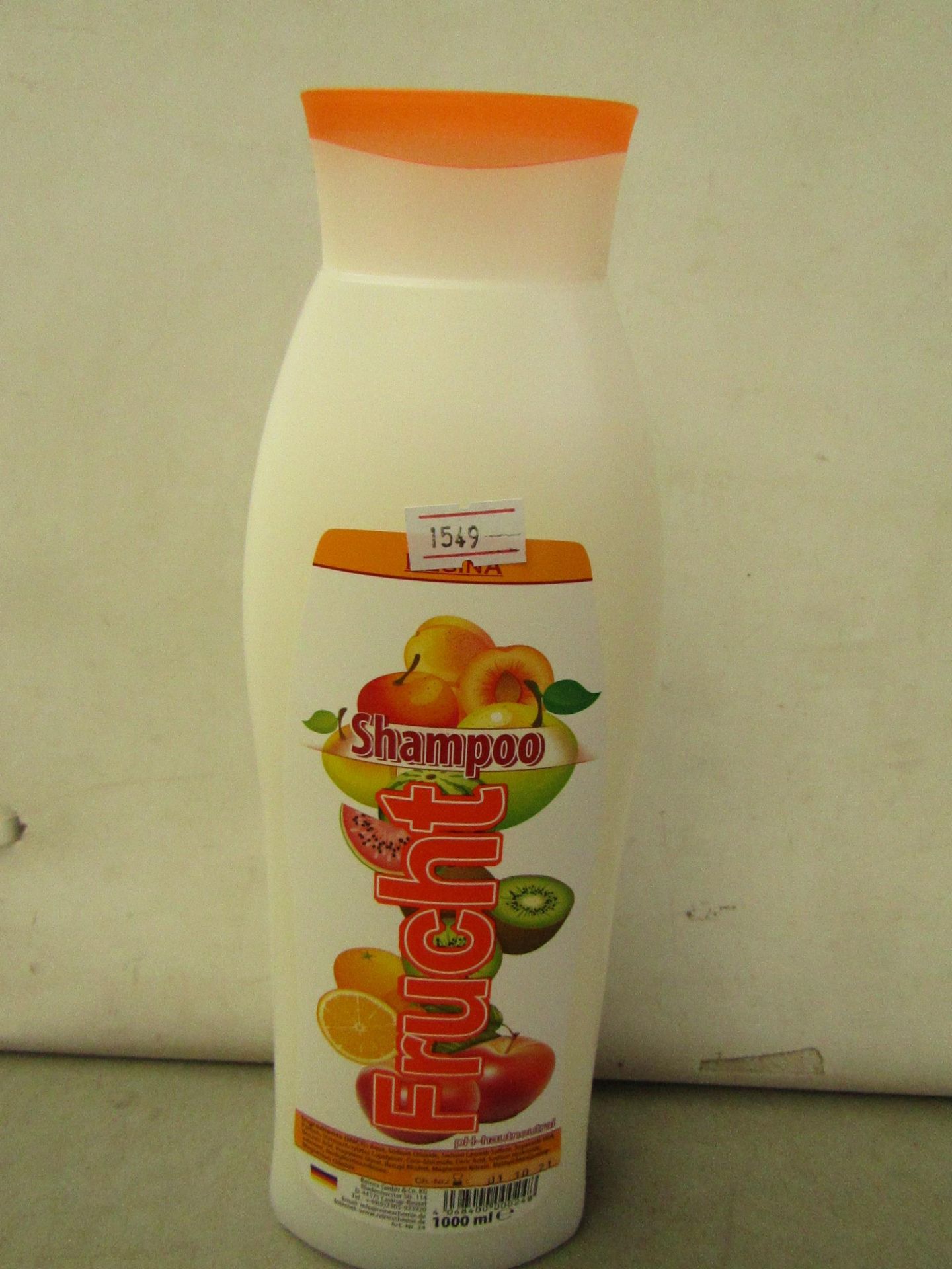 8 x 1000ml Regina Fruit Shampoo. New