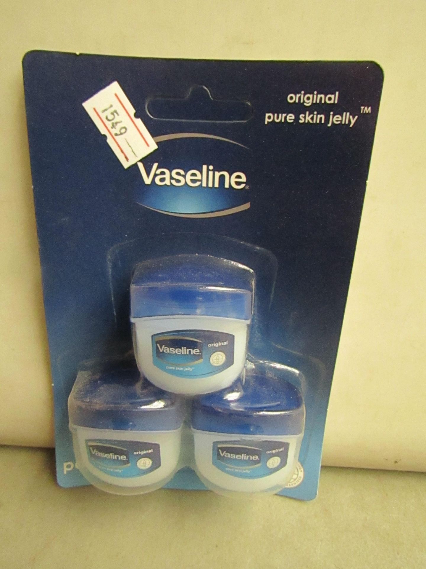 Box of 12x Pocket sized Vaseline - Packaged & Boxed.