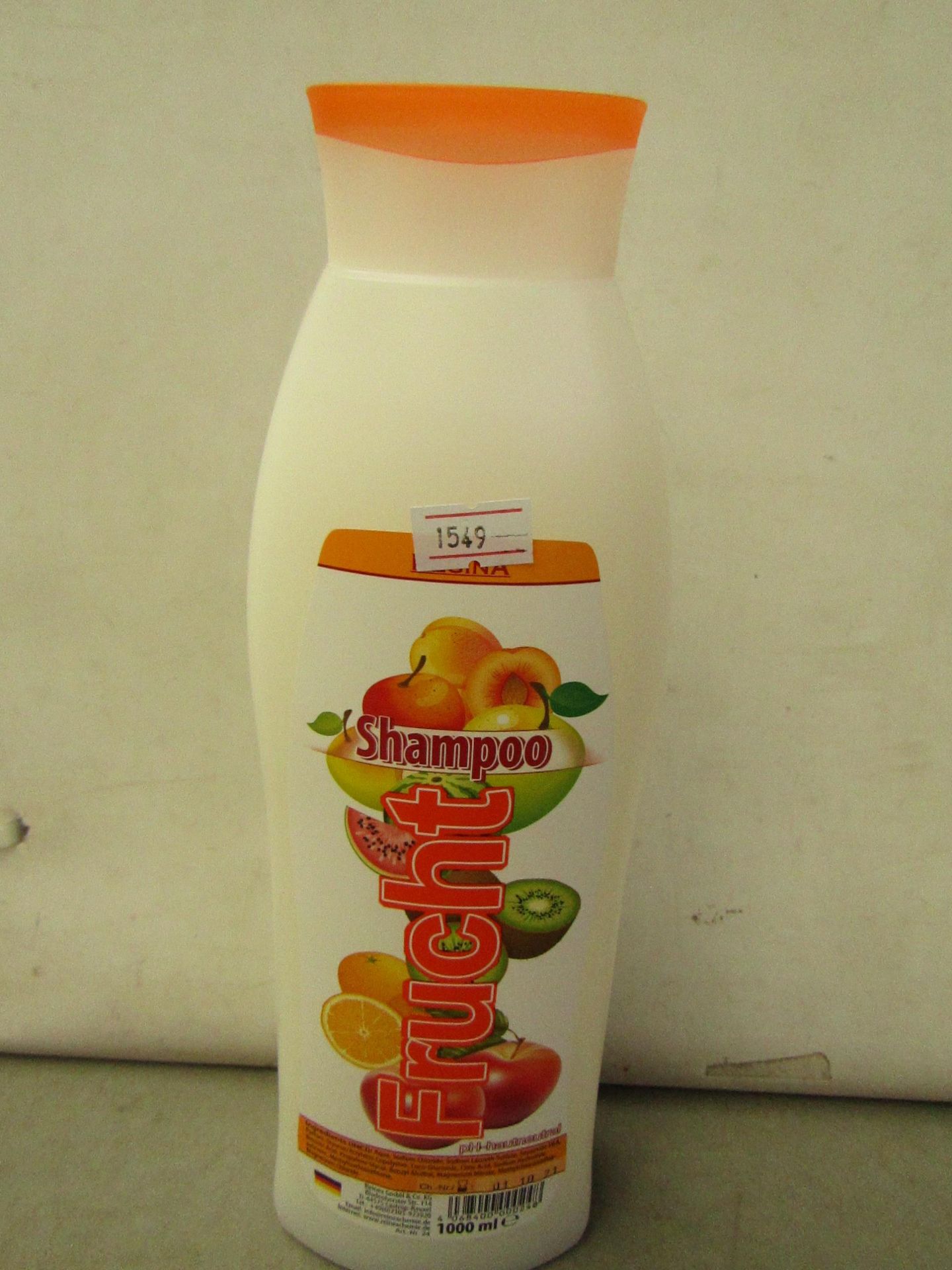 8 x 1000ml Regina Fruit Shampoo. New