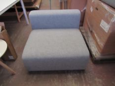 | 1X | HAY FIREPROOF FOAM MAGS POUF PART OF A SECTIONAL MAGS SOFA BUT CAN BE USED ON ITS OWN|