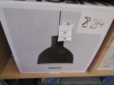 | 1X | MUUTO UNFOLDED PENDANT LAMP | LOOKS UNSUED BUT NO GUARANTEE | RRP £127 |