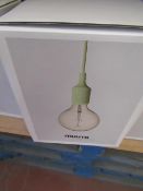 | 1X | MUUTO E27 PENDANT LIAMP, LOOKS UNUSED AND BOXED | RRP £45 |