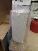 | 1X | GUBI PD1 PEDERRA TABLE LAMP, LOOKS UNUSED AND BOXED BUT NO GUIARANTEE | RRP £158 |