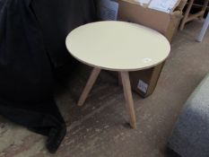 | 1X | HAY COPENHAGUE CPH20 SIDE TABLE 50CM WIDE | IN GOOD CONITION BUT HAS DIRTY MARKS ON TOP WHICH