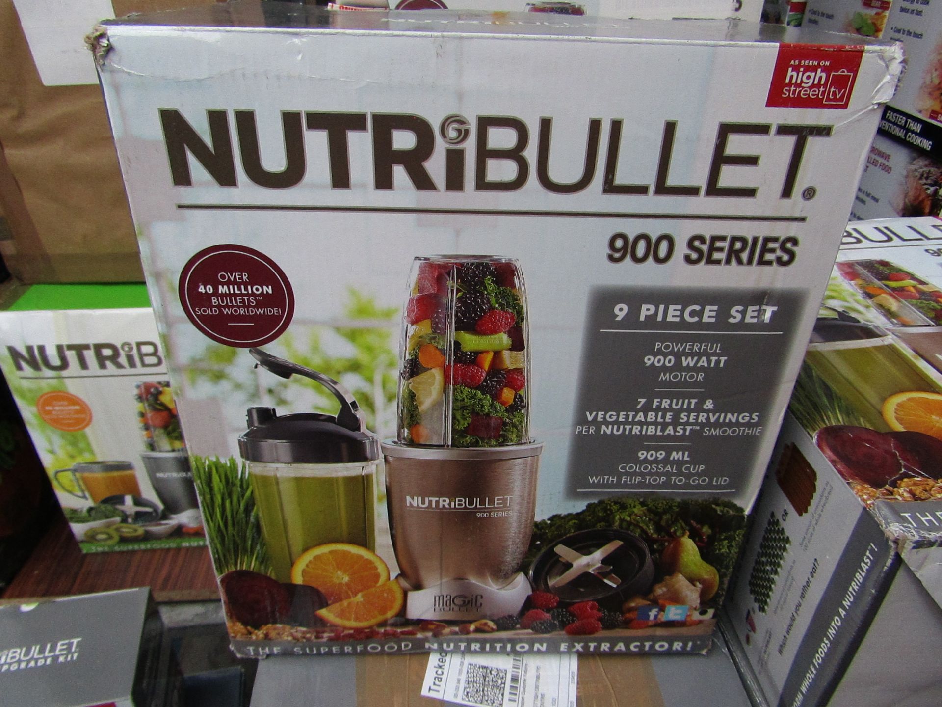 | 5X | NUTRIBULLET 900 SERIES | UNTESTED AND BOXED | NO ONLINE RE-SALE | SKU C5060191467353 | RRP £