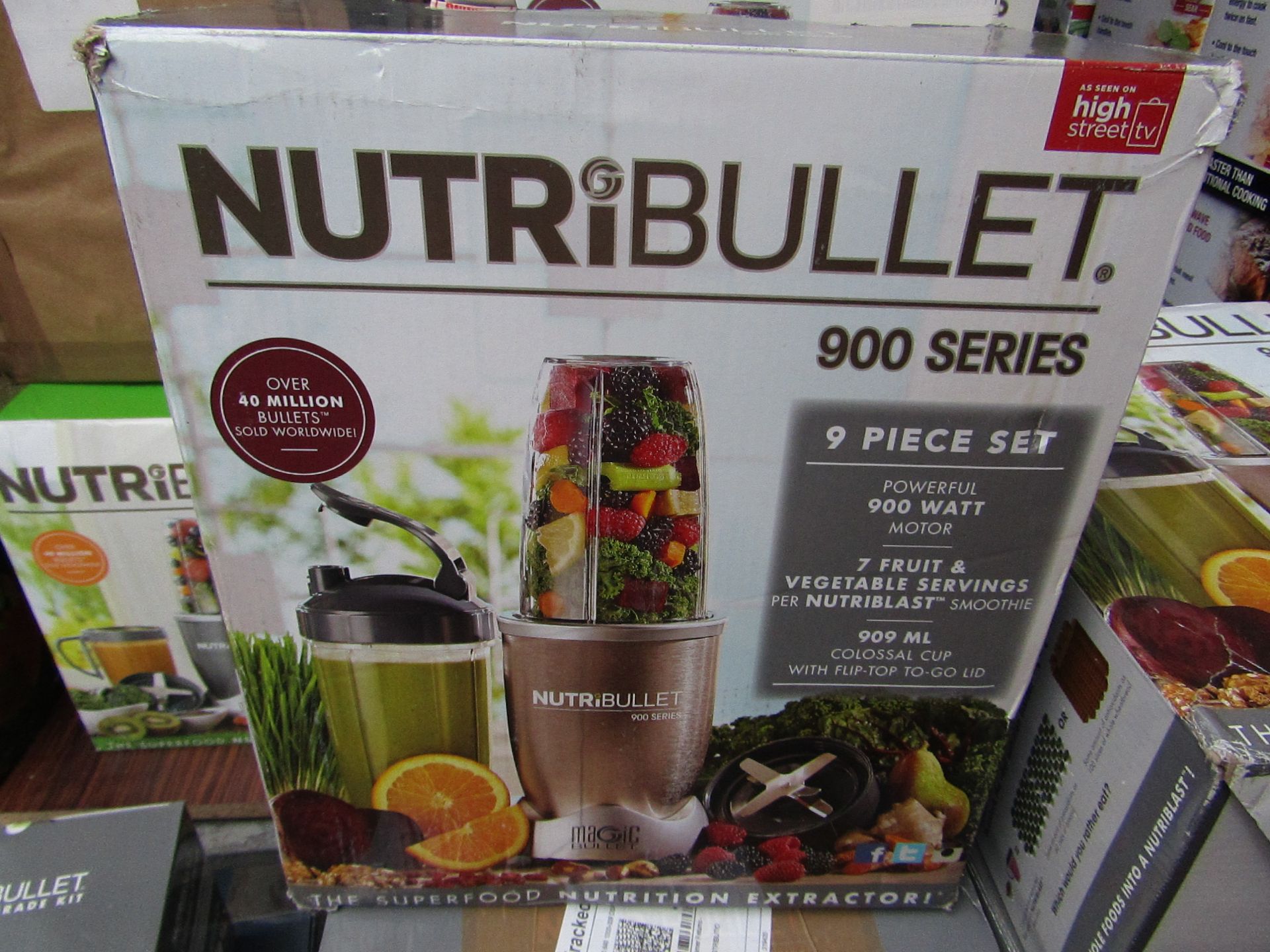 | 5X | NUTRIBULLET 900 SERIES | UNTESTED AND BOXED | NO ONLINE RE-SALE | SKU C5060191467353 | RRP £