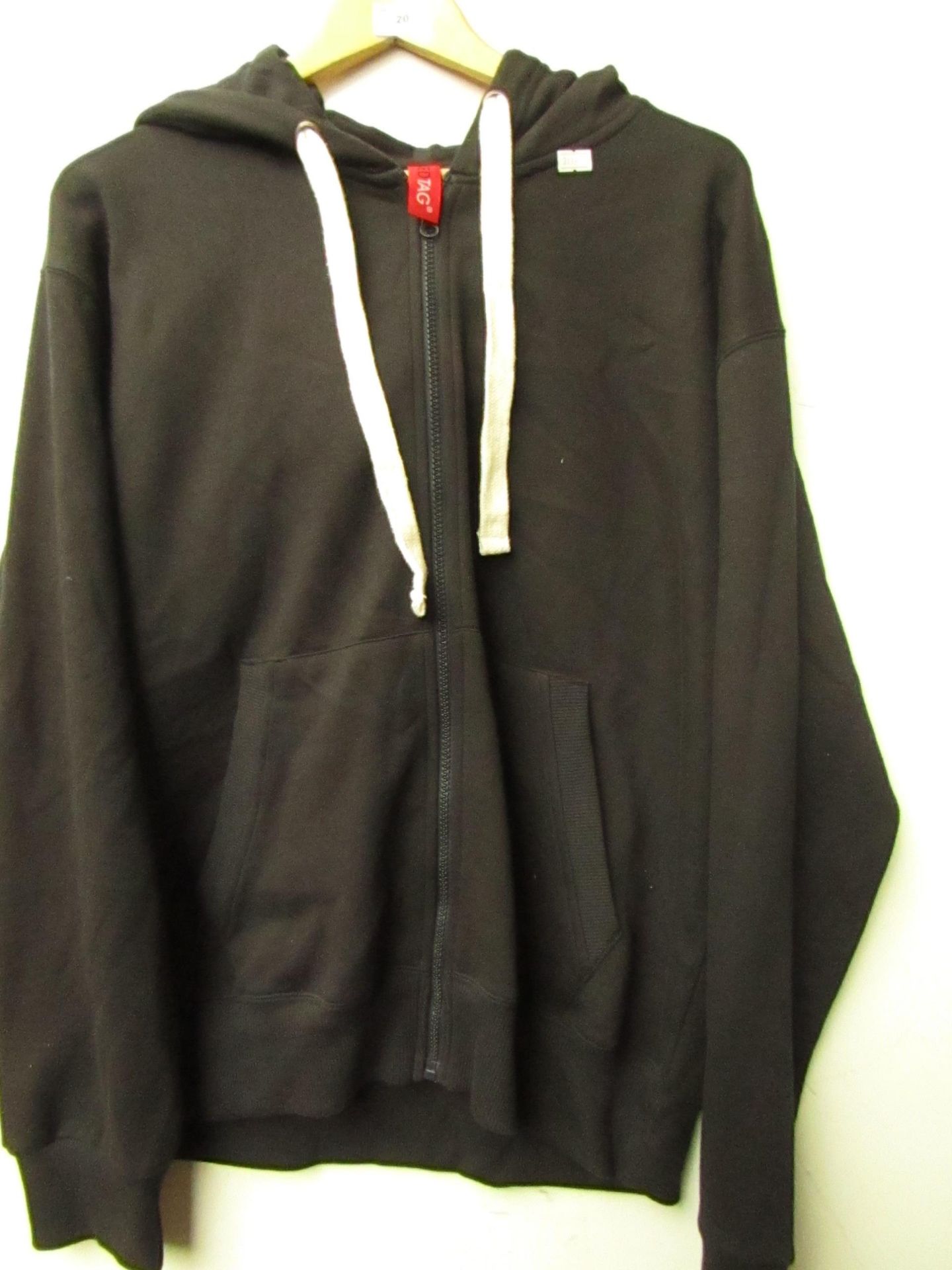 Red Tag Zip up Hoody. Size Large.