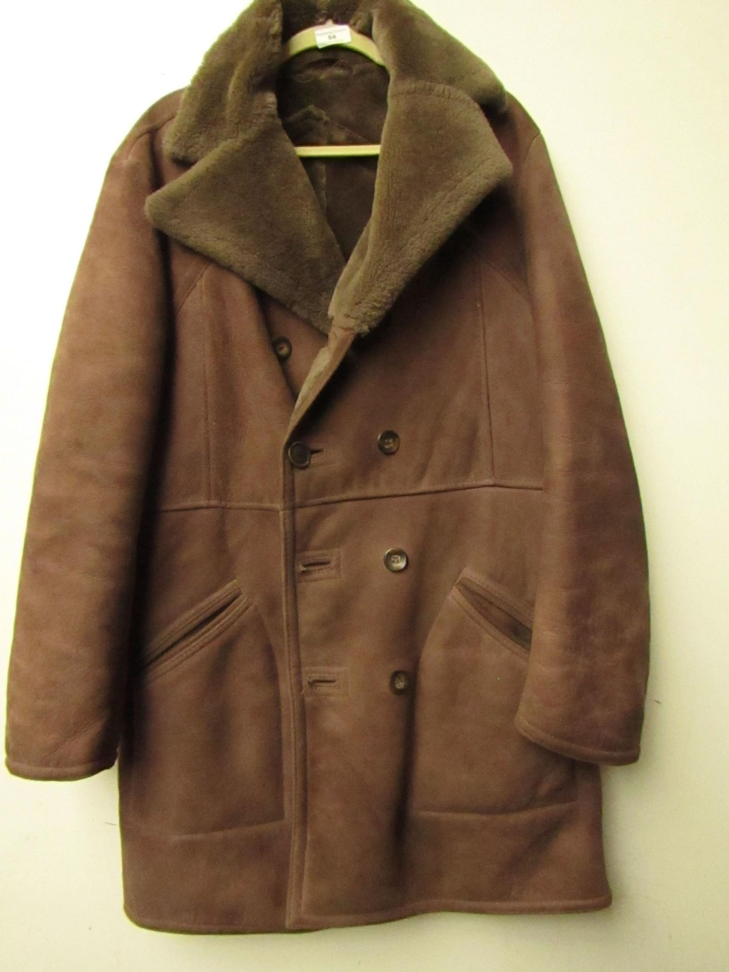 real Sheepsking Size 40 Coat. Shop Soiled so will need a clean