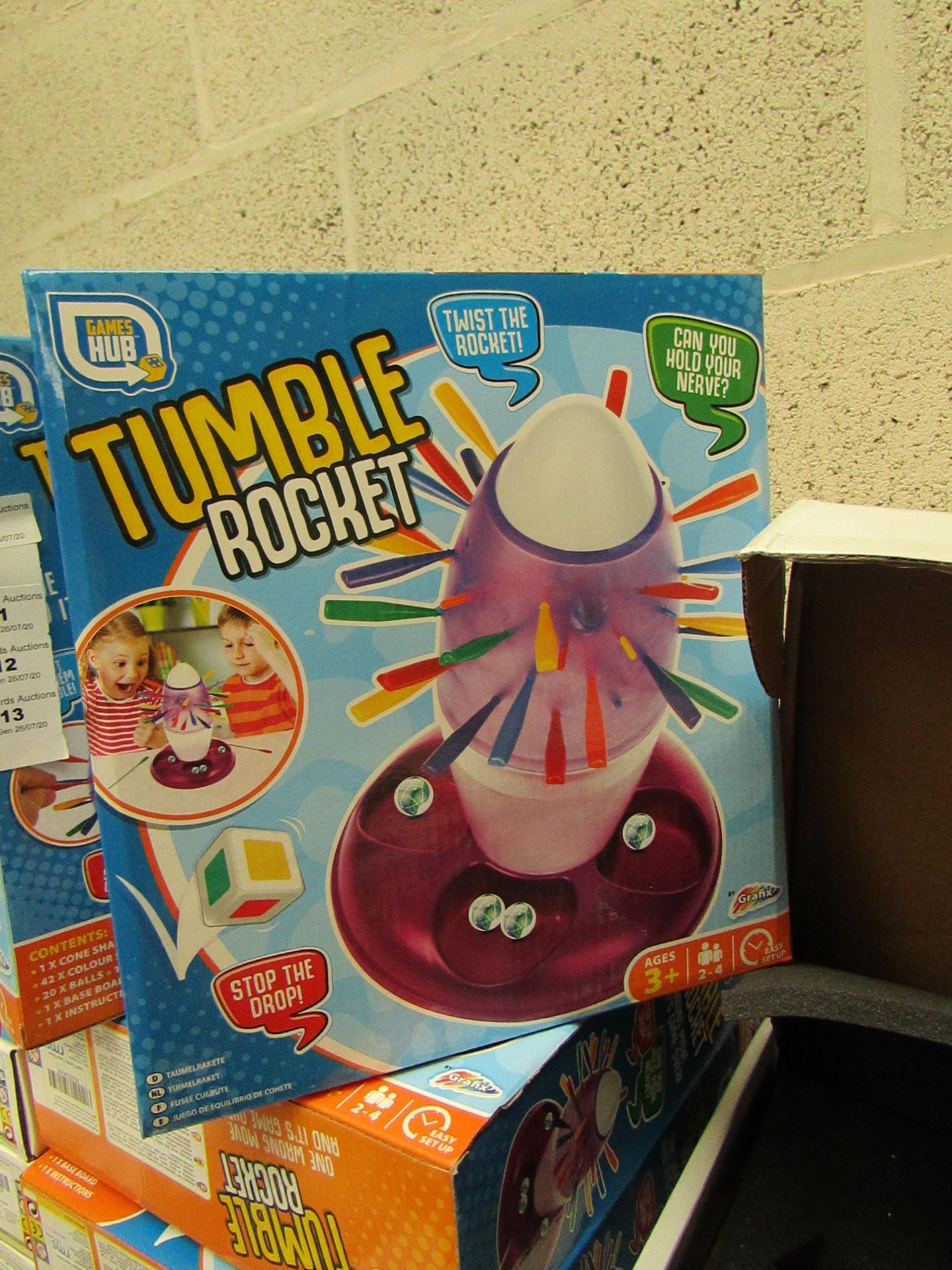 Tumble Rocket Game New& Boxed