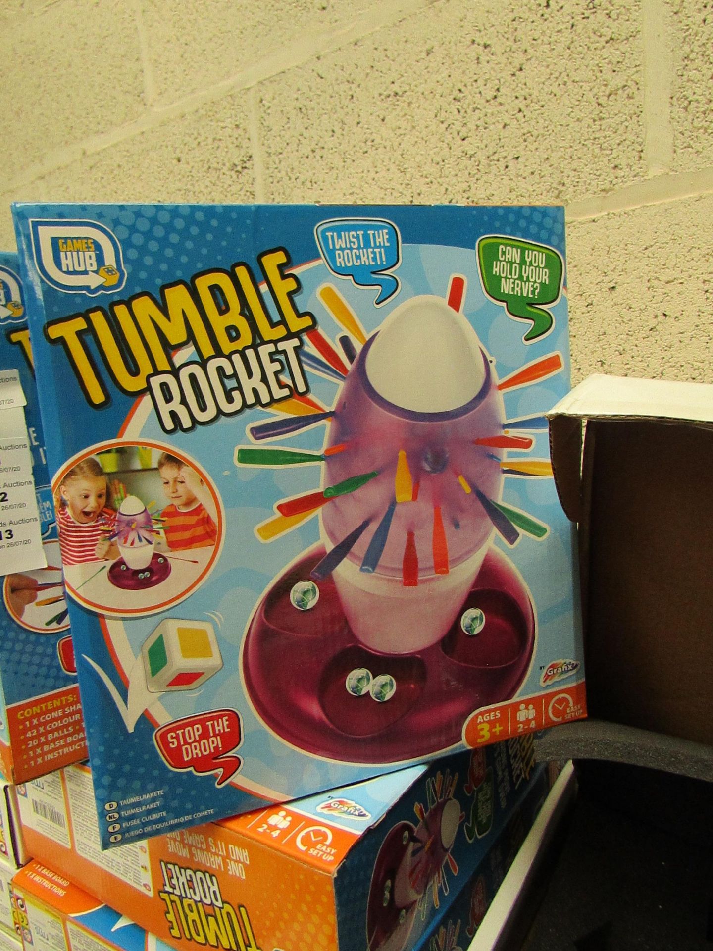 Tumble Rocket Game New& Boxed