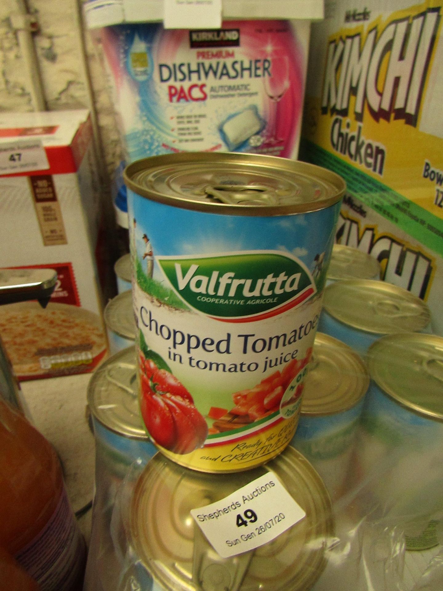 11 X Cans of Valfrutta Chopped Tomatoes in tomatoe juice each can is 400G BBE 12/2022