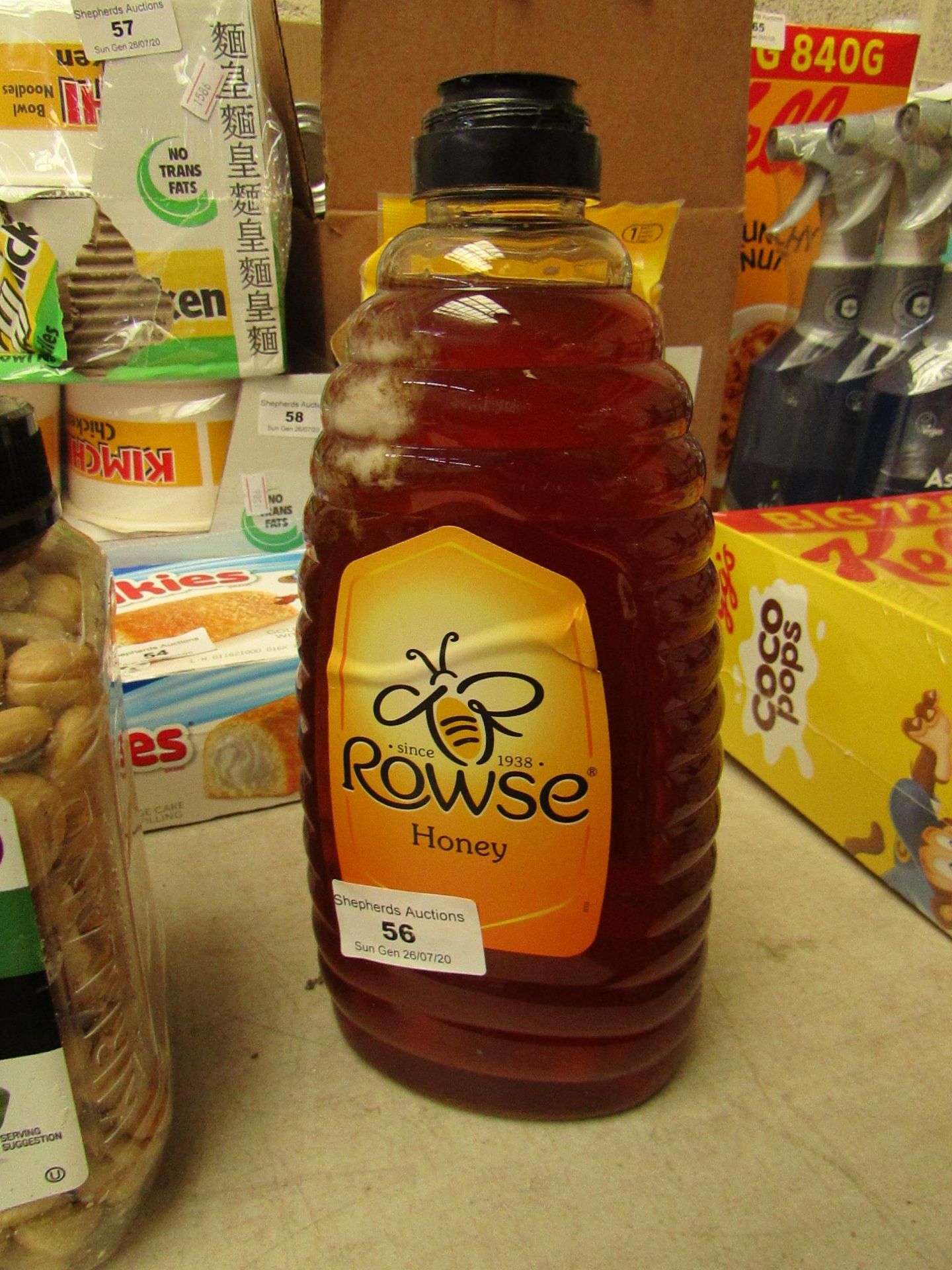 1 X Bottle of 1.36KG Rowse Honey BBE 10/2021