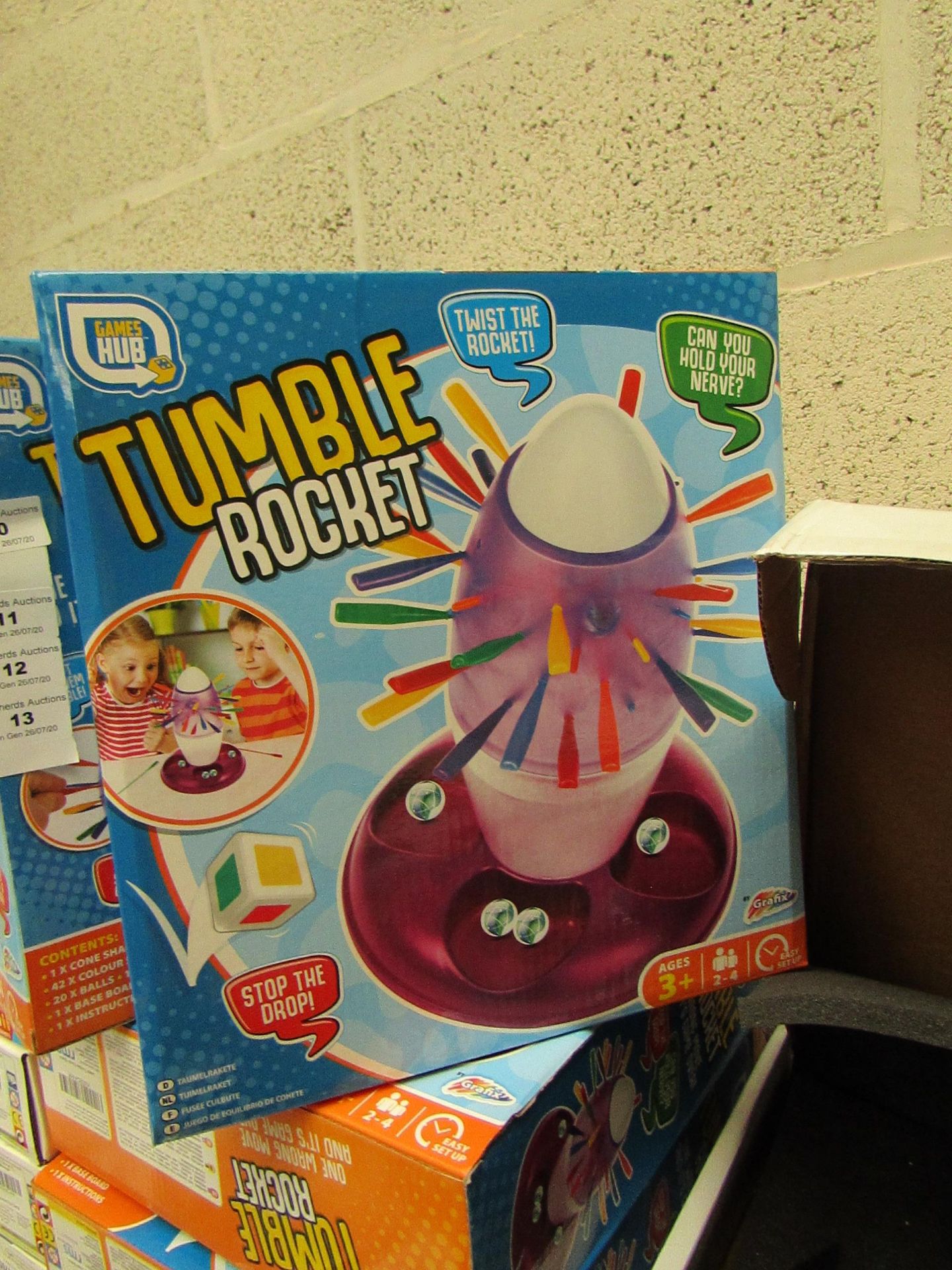 Tumble Rocket Game New& Boxed