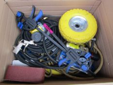 1x BOX OF VARIOUS TOOLS 8446, This lot is a Machine Mart product which is raw and Compressorletely