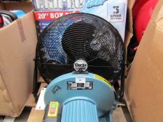 1x CL FAN- CFF18B1x00 23 8456 1x CL FAN- CBF20 230V 2 8456 1x CL SAND CDS300B 230V 8456, This lot is