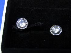 Pandora Earrings, new in presentation box, please see picture for style.