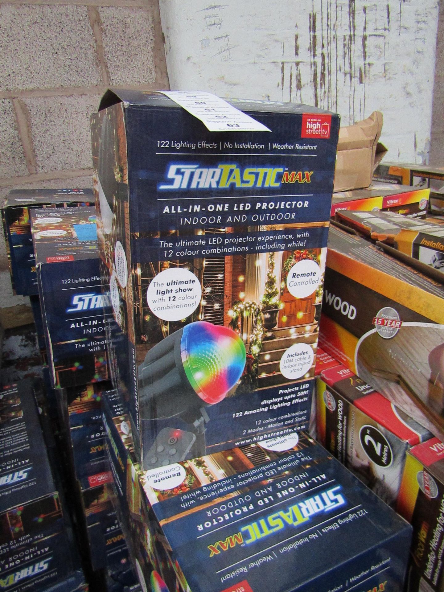 | 1X | STARTASTIC MAX ACTION LASER PROJECTORS | UNCHECKED AND BOXED | NO ONLINE RE-SALE | SKU