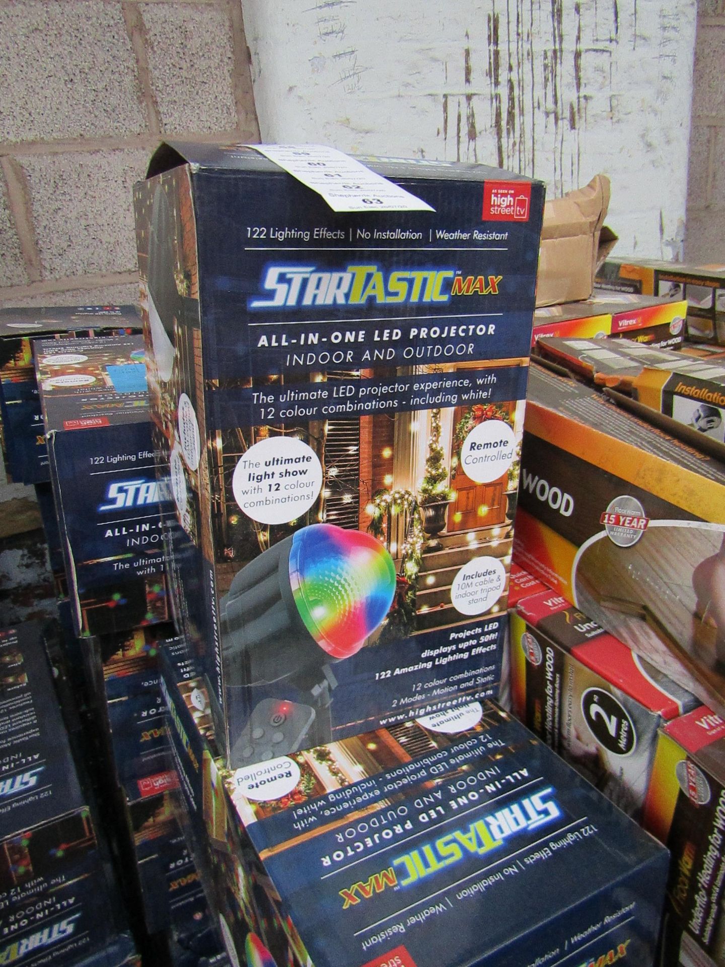 | 1X | STARTASTIC MAX ACTION LASER PROJECTORS | UNCHECKED AND BOXED | NO ONLINE RE-SALE | SKU