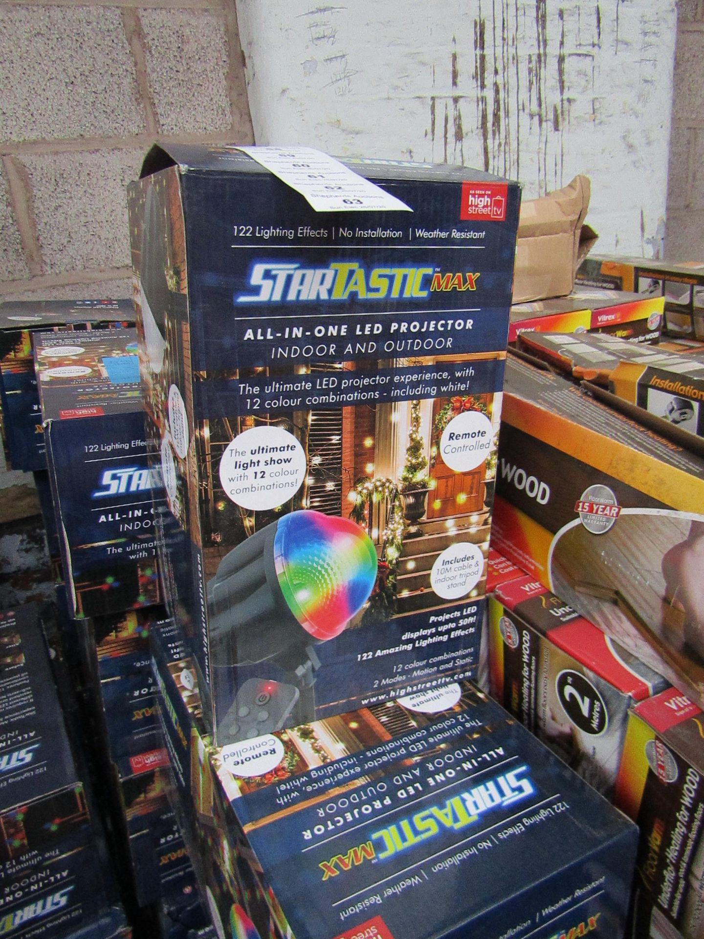 | 1X | STARTASTIC MAX ACTION LASER PROJECTORS | UNCHECKED AND BOXED | NO ONLINE RE-SALE | SKU