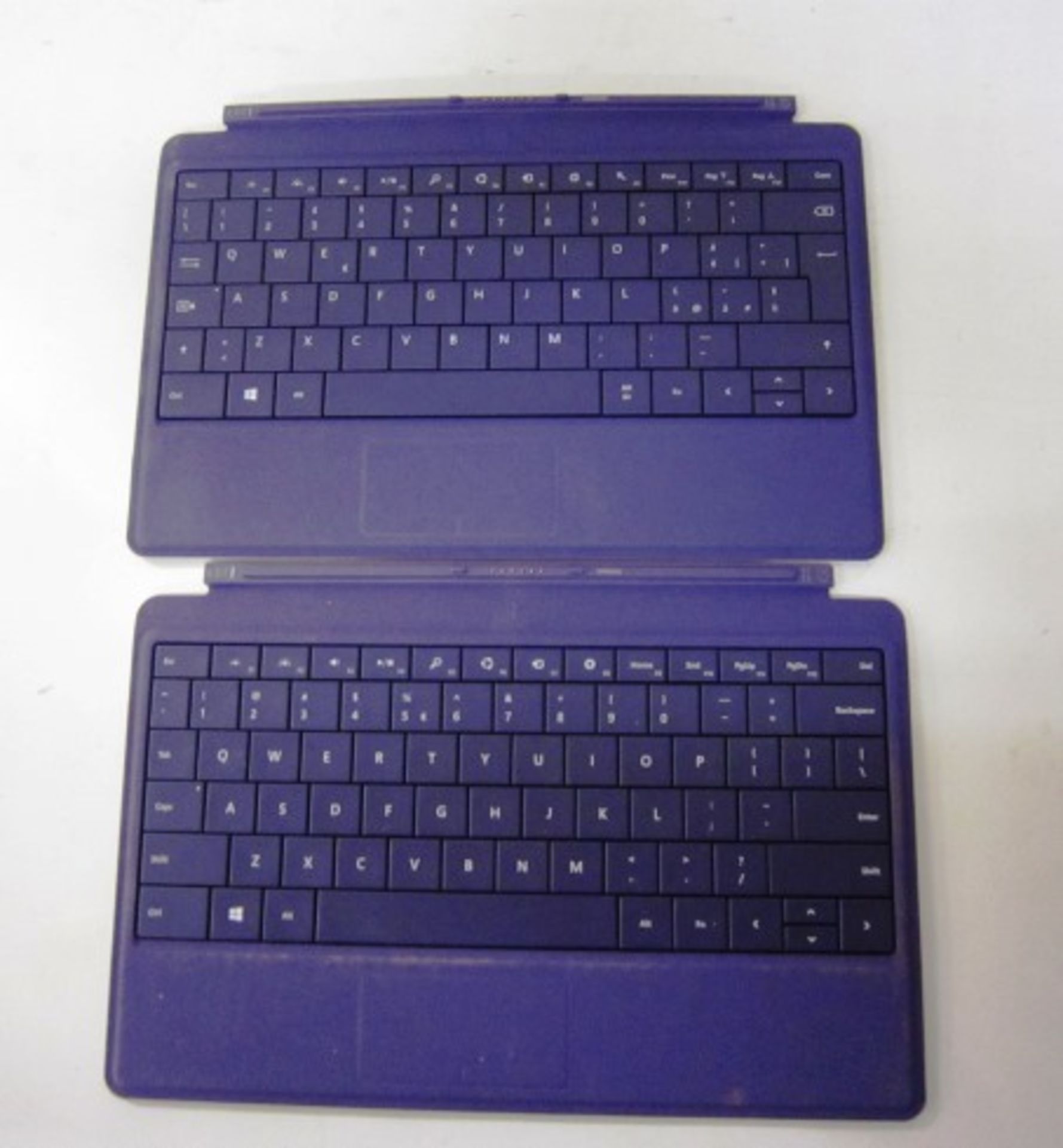 2 x Microsoft Surface 3 type cover in purple untested returns RRP £79.99