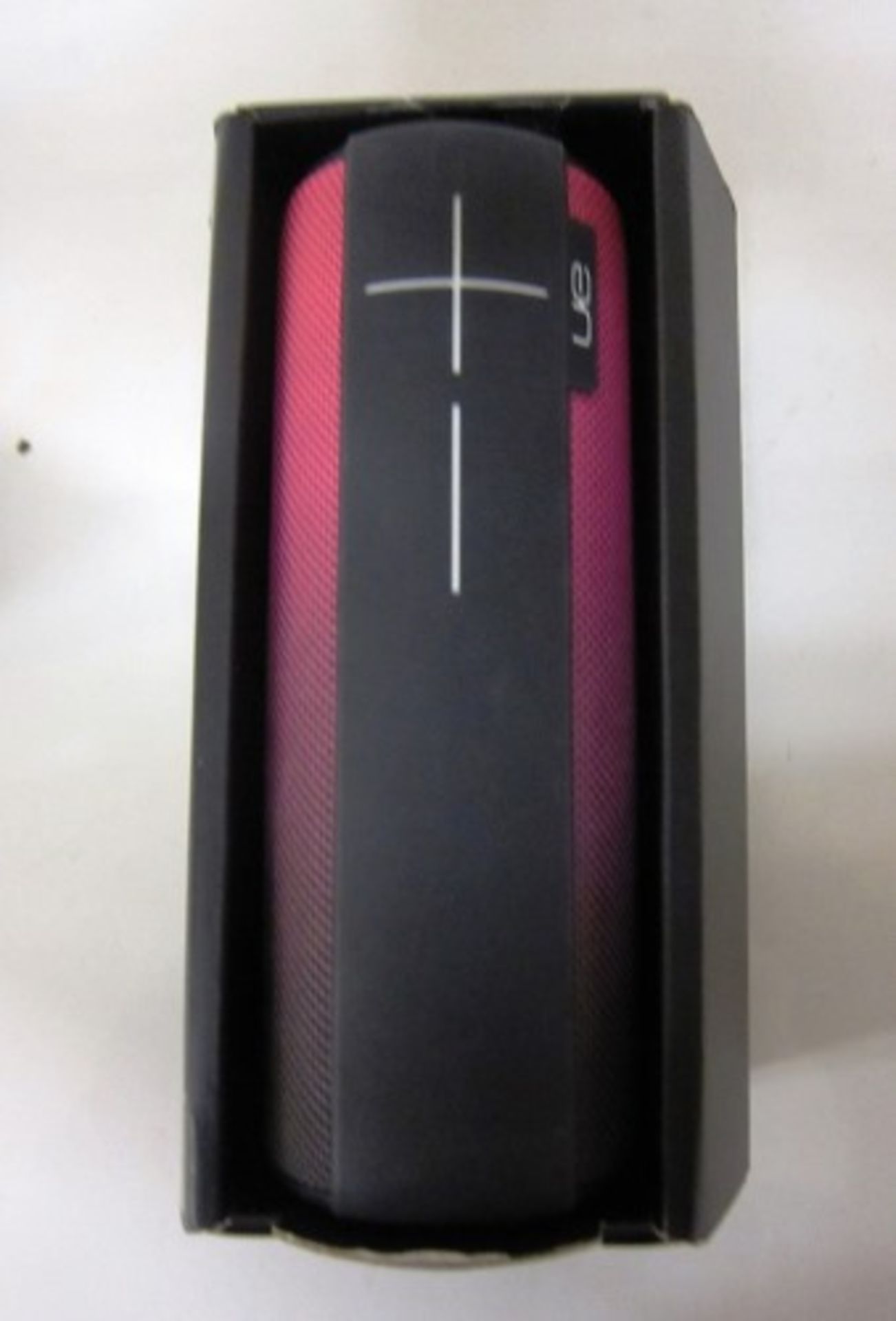 UE Megaboom portable bluetooth speaker in midnight Magenta pink colour. Used very good condition, - Image 2 of 2
