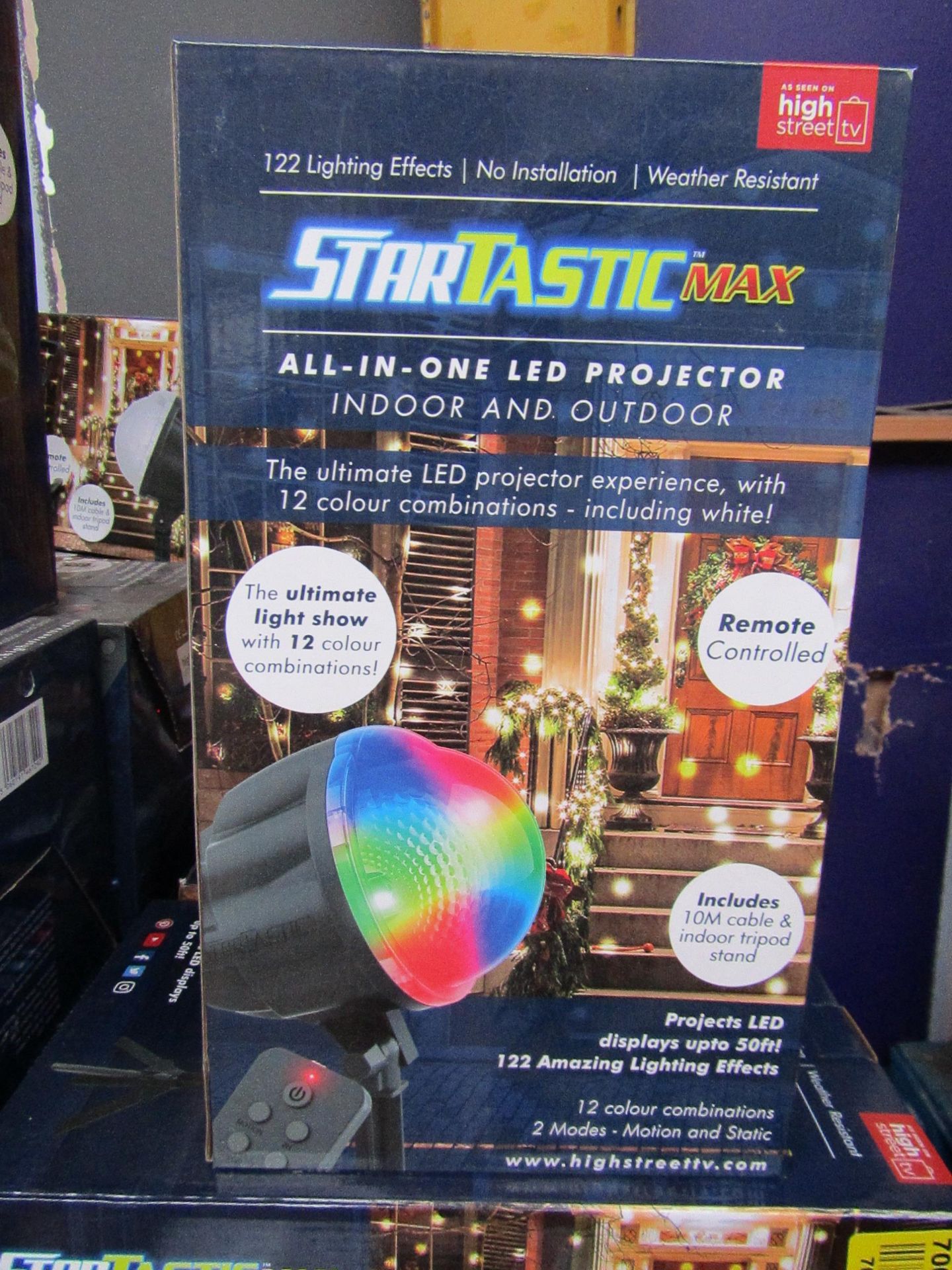| 10X | STARTASTIC MAX ACTION LASER PROJECTORS | UNCHECKED AND BOXED | NO ONLINE RE-SALE | SKU
