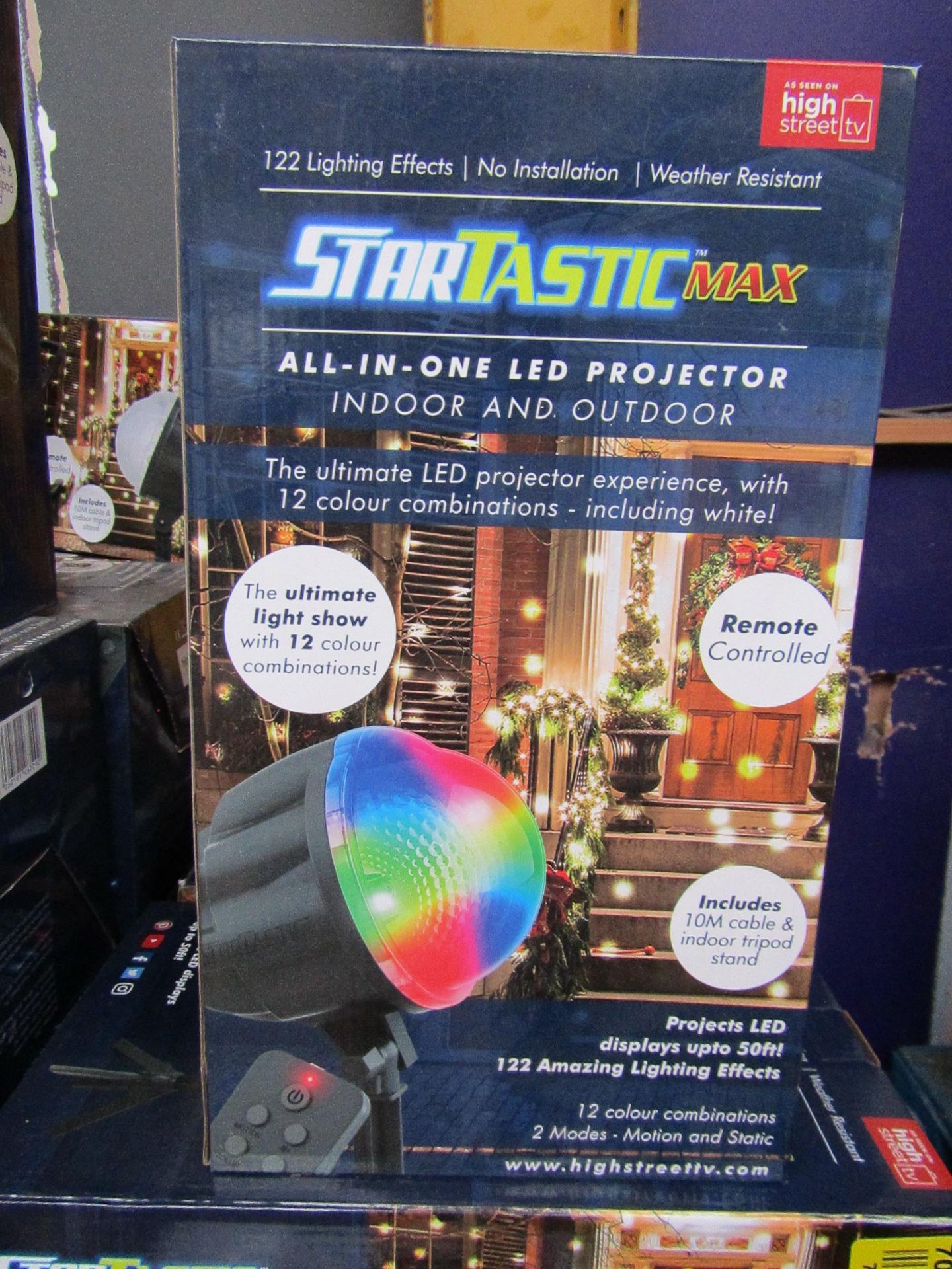 | 5X | STARTASTIC MAX ACTION LASER PROJECTORS | UNCHECKED AND BOXED | NO ONLINE RE-SALE | SKU