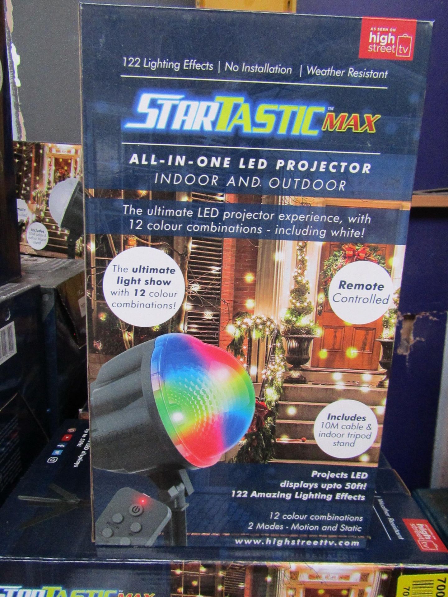 | 5X | STARTASTIC MAX ACTION LASER PROJECTORS | UNCHECKED AND BOXED | NO ONLINE RE-SALE | SKU