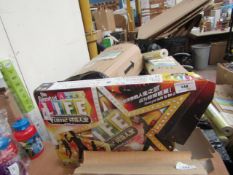 The Game Of Life - Fame Edition - Boxed Damaged - Unchecked & Boxed.