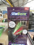 | 1X | STARTASTIC ACTION LASER PROJECTOR | UNCHECKED AND BOXED | NO ONLINE RE-SALE | SKU - | RRP £
