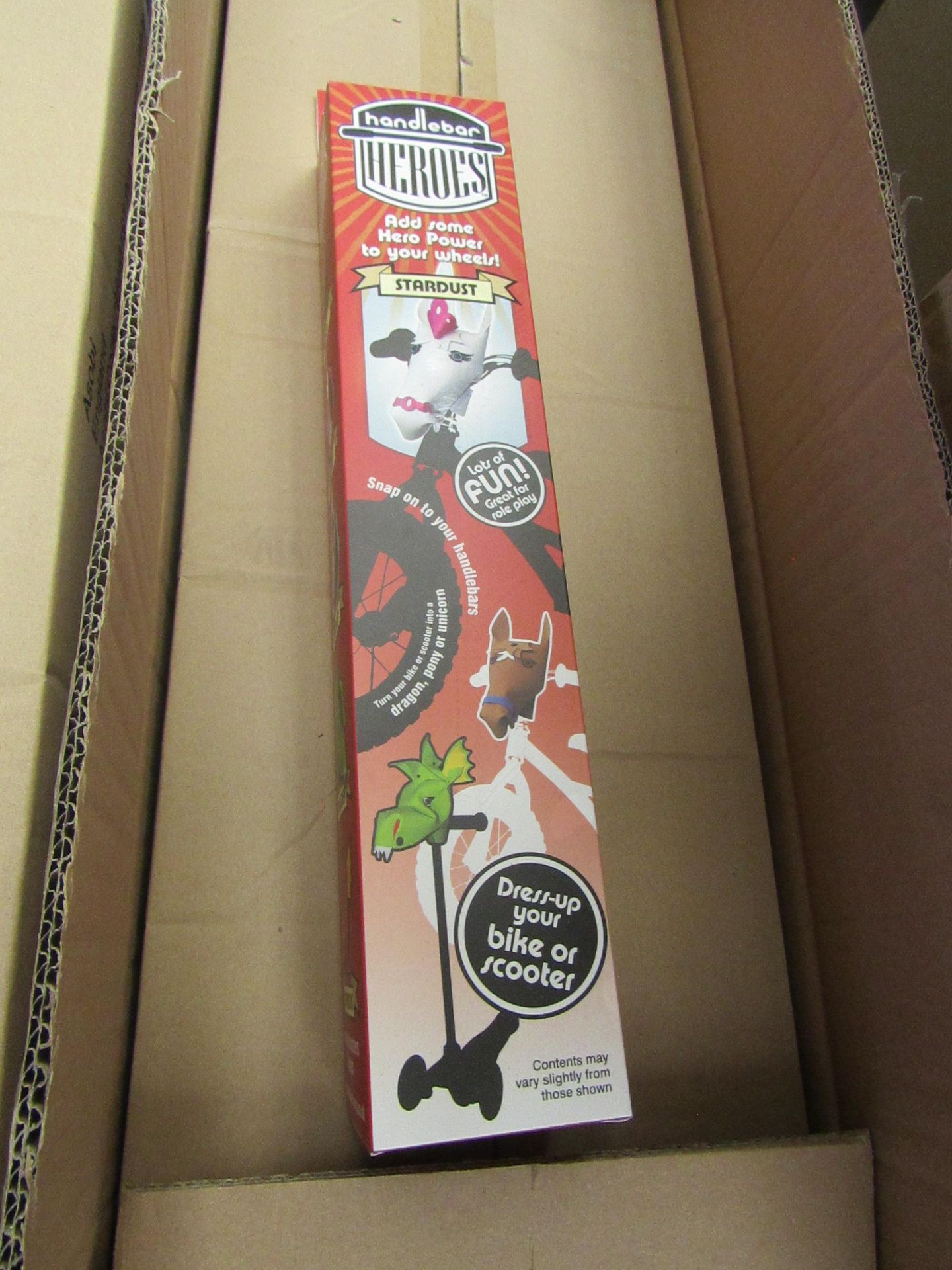 6x Handle Bar Heroes Stardust Bike/Scooter Accessory. New & Boxed.