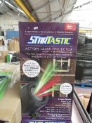 | 1X | STARTASTIC ACTION LASER PROJECTOR | UNCHECKED AND BOXED | NO ONLINE RE-SALE | SKU - | RRP £