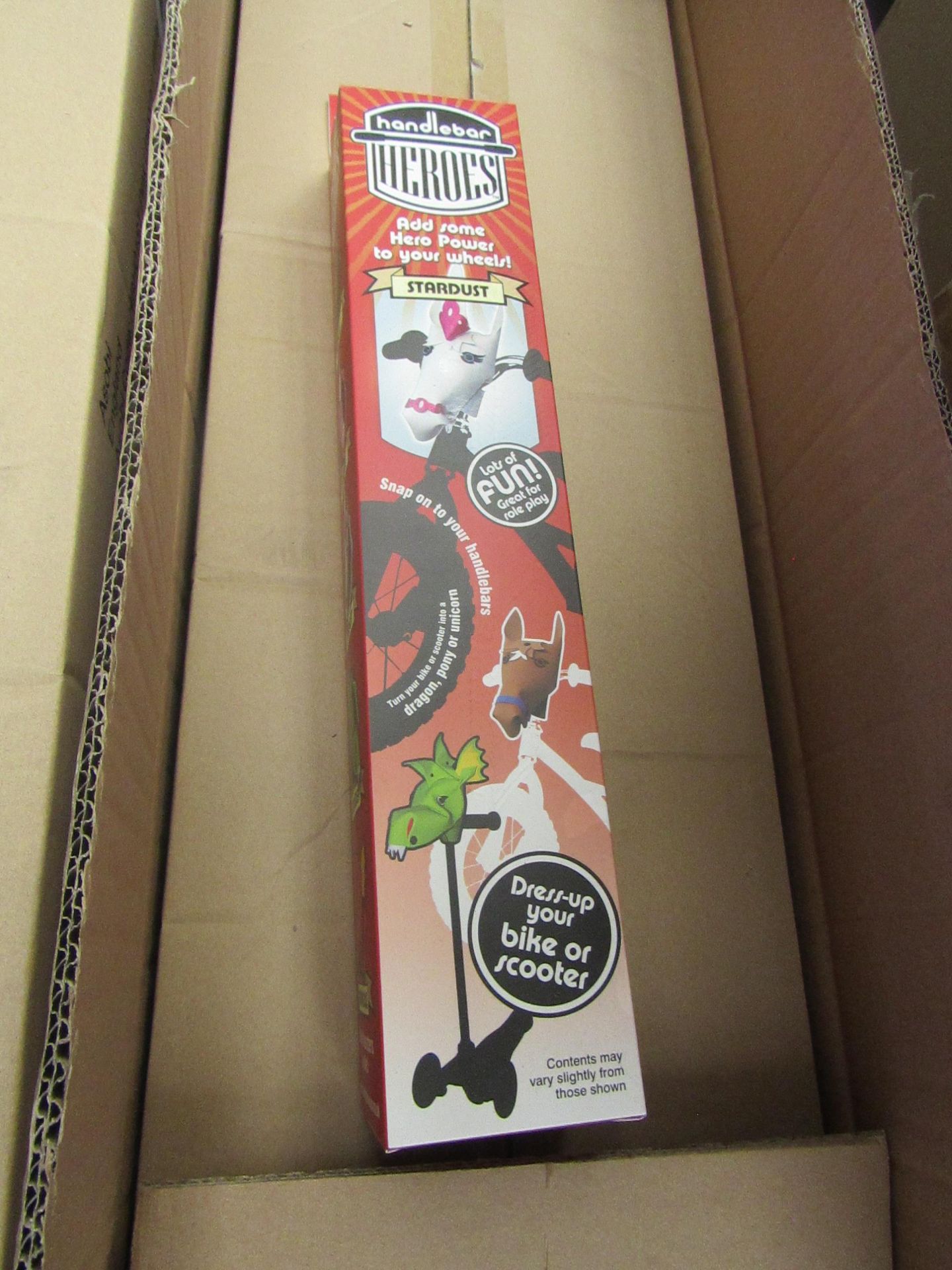 6x Handle Bar Heroes Stardust Bike/Scooter Accessory. New & Boxed.