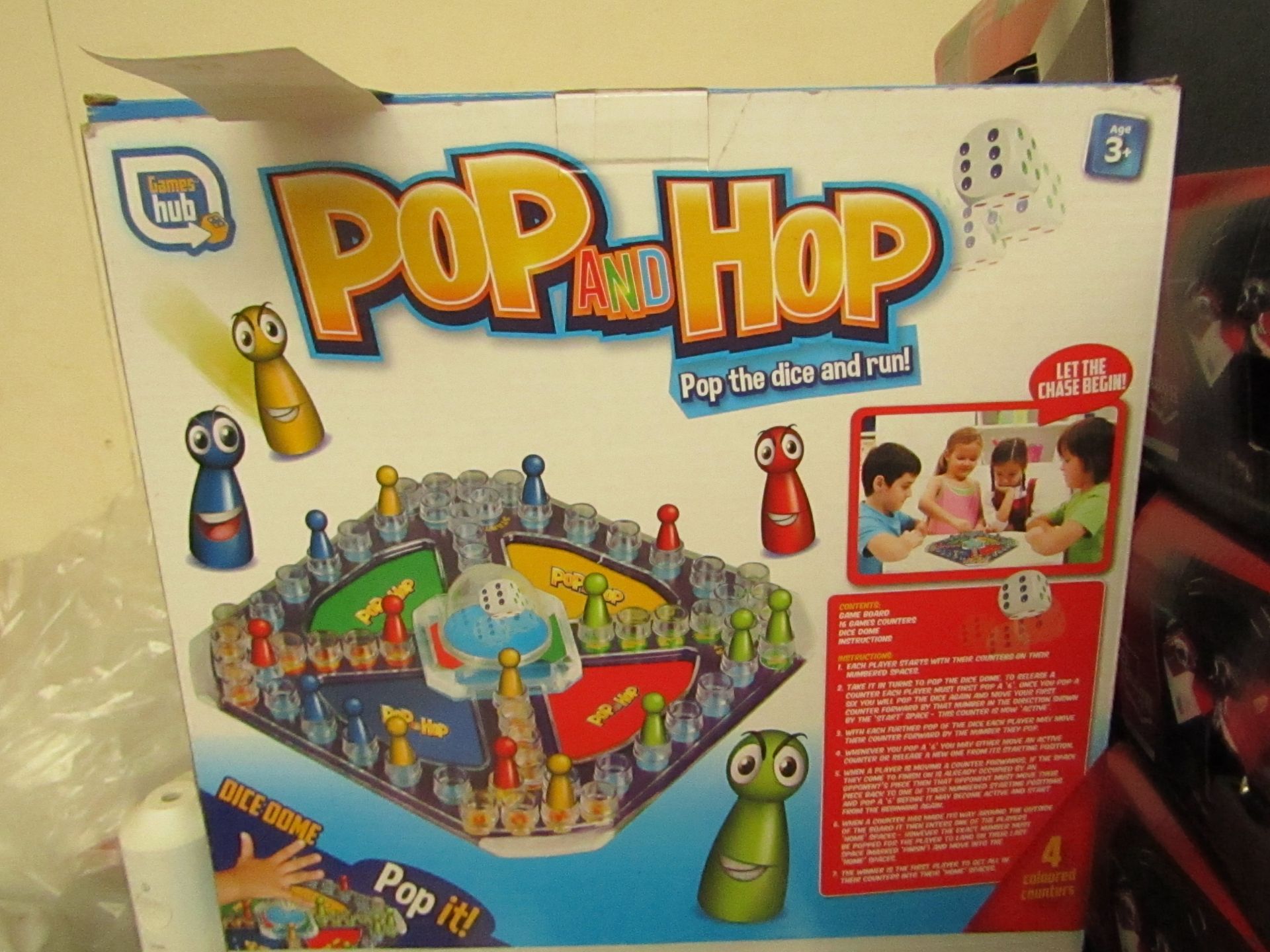 Grafix - Pop & Hop Board Game - New & Boxed.