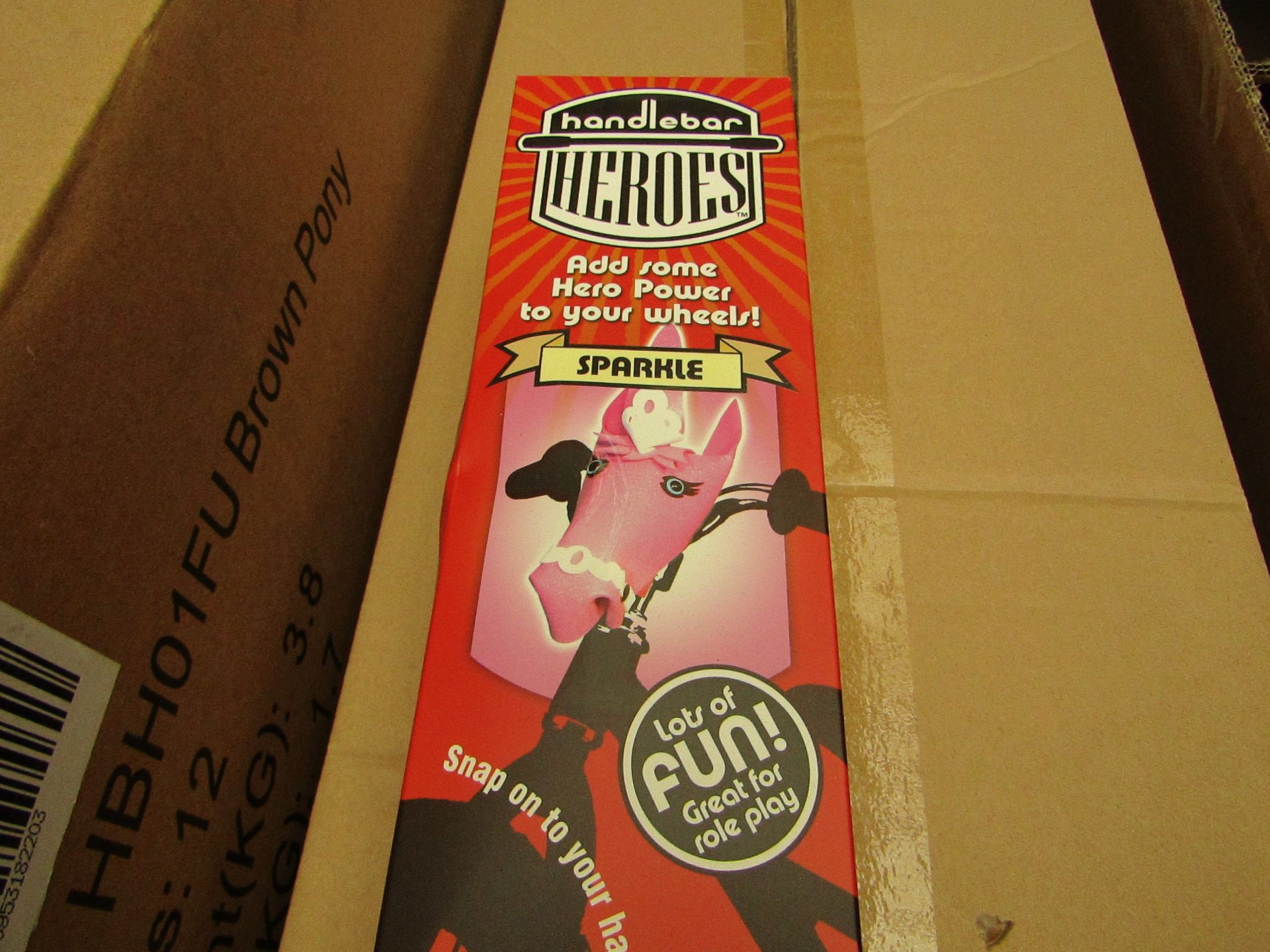 Handle Bar Heroes Sparkle Bike/Scooter Accessory. New & Boxed.