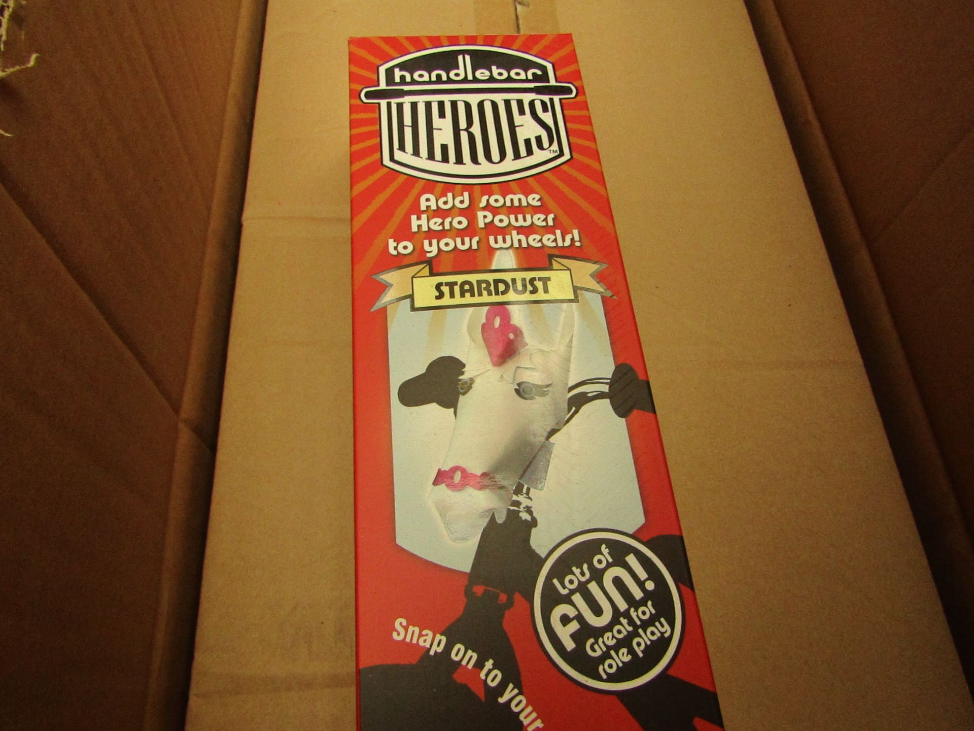 Handle Bar Heroes Stardust Bike/Scooter Accessory. New & Boxed.