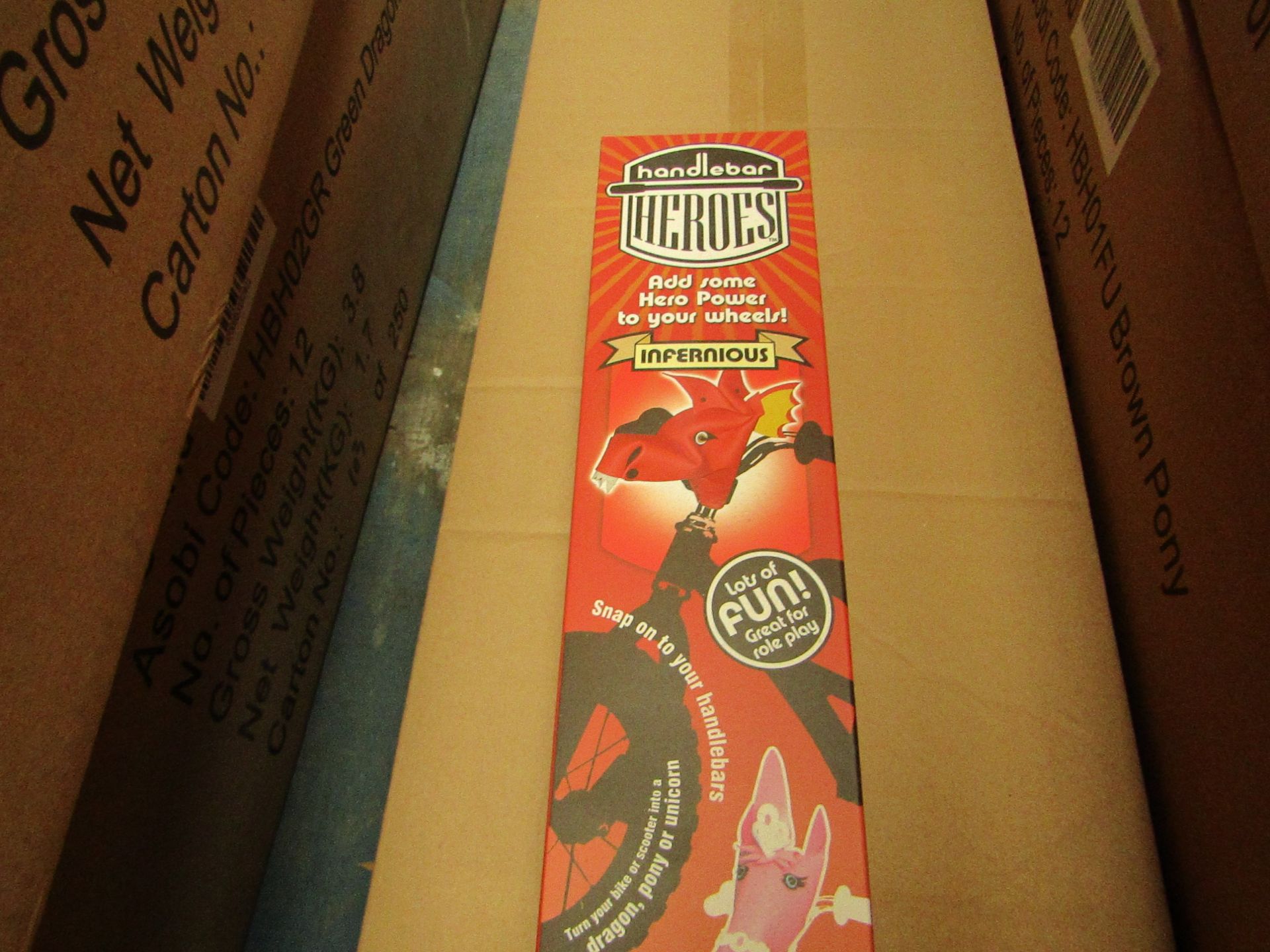 Handle Bar Heroes Infernious Bike/Scooter Accessory. New & Boxed.