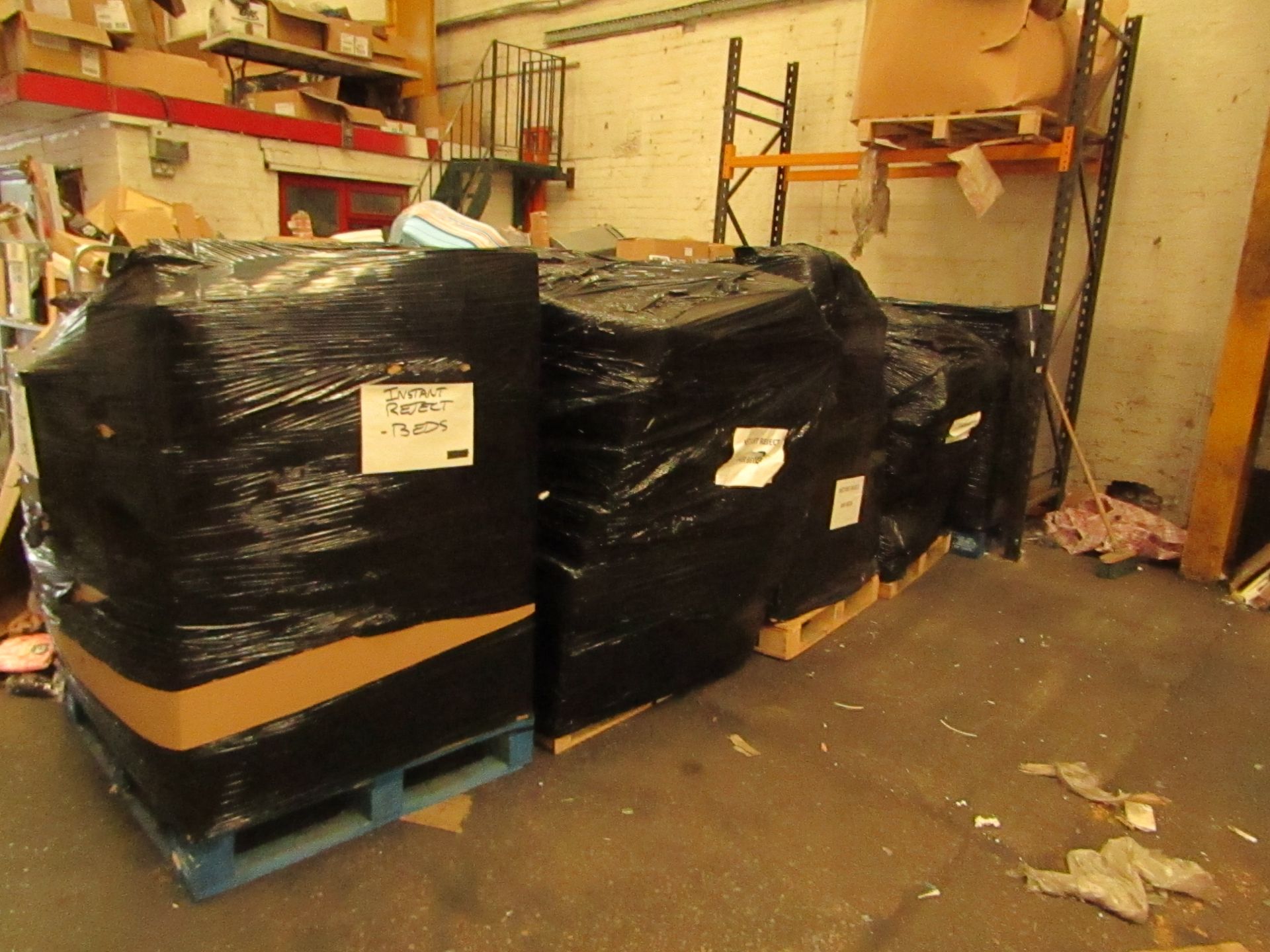 | 1X | PALLET OF WHICH TYPICALLY CONTAINS BETWEEN 25 TO 35 VARIOUS SIZED AIR BEDS, ALL RAW